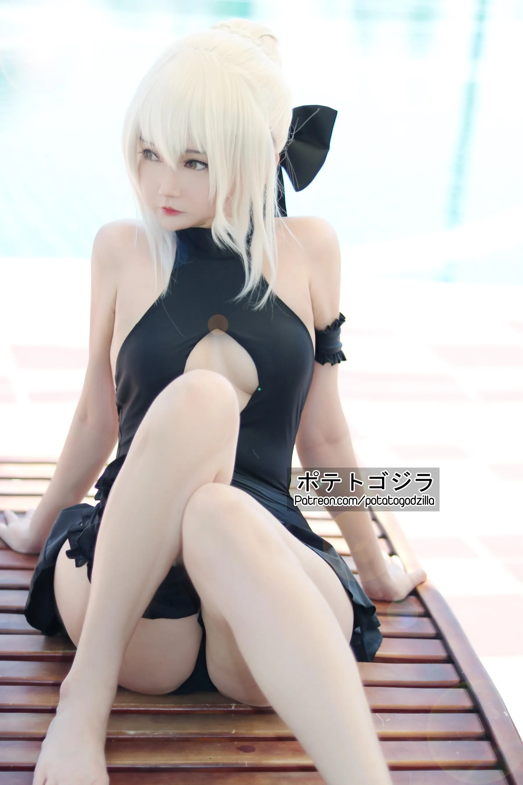 Potato Godzilla – NO.79 Saber Alter Swimsuit [19P]插图5